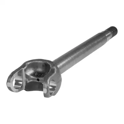 Yukon Gear And Axle Chromoly Inner Front Axle For Dana 30 Diff 27 Spline Left Hand 19.3 Long D30 JL 27 Spline Left Hand Inner Axle 19.3 Inch 4340 1350 Series 7166 Joint Yukon Gear
