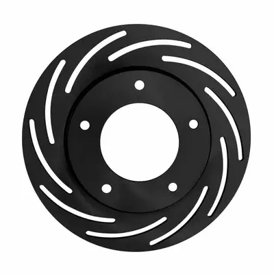 Strange Engineering Brake Rotor LH L/W Slotted 10in Dia