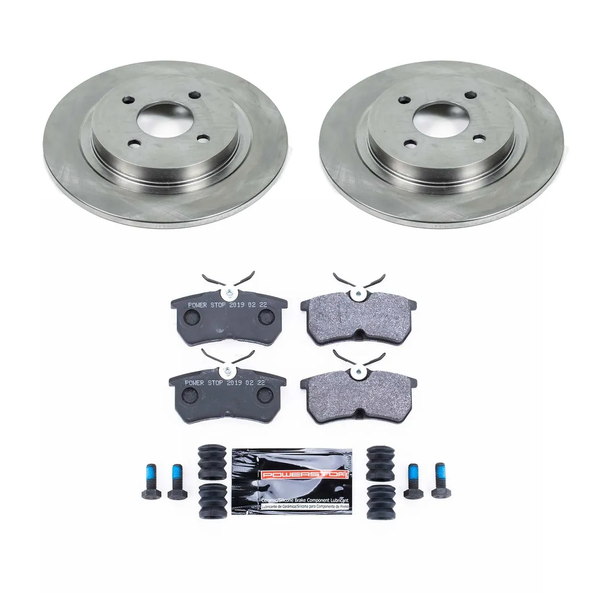 Track Day Spec Kit-Stage 2 Kit For Spec Racing Series/Advanced Track Day Enthusiasts: Rotors And Pads-For Use W/Race Tires product image