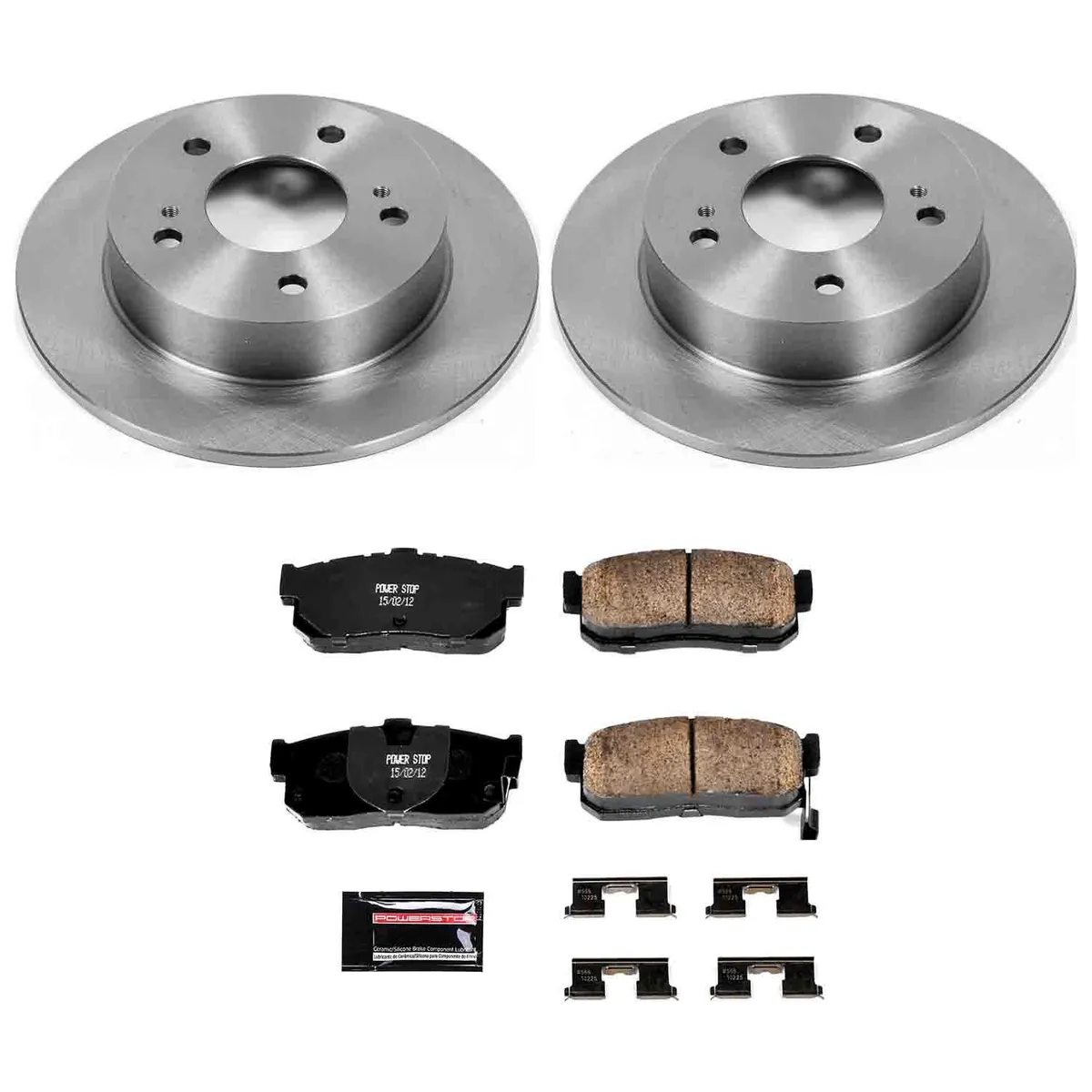 Z17 Direct Replacement Kit: Rotors; Ceramic Pads W/Hardware product image