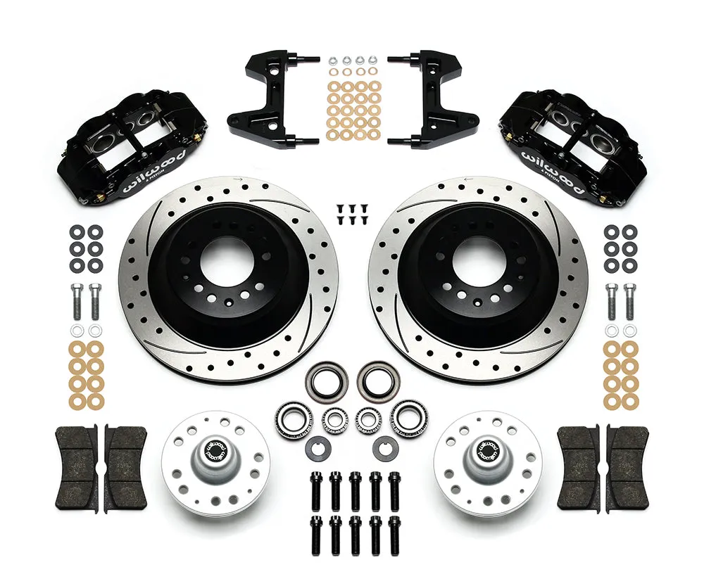 1974 - 1980 Ford, Mercury Forged Narrow Superlite 6R Big Brake Front Brake Kit (Hub and 1PC Rotor) - 140-12275 product image