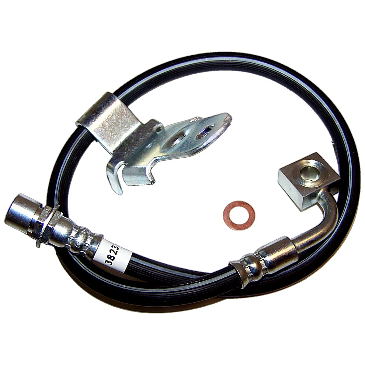 2005-2010 LX Magnum 300 Charger;2009-2010 LC Challenger;w/ Standard Brakes; Left Front Brake Hose product image