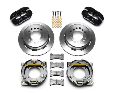 Wilwood Brakes 1963 - 1987 Chevrolet, GMC Forged Dynapro Low-Profile Rear Parking Brake Kit - 140-11385