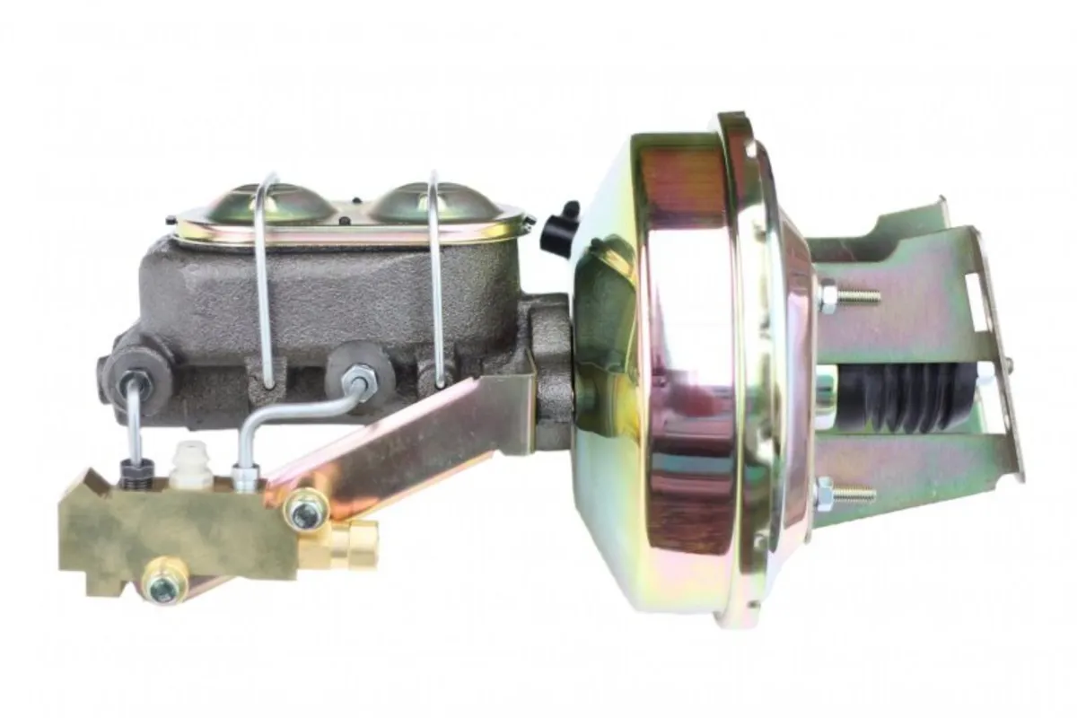Leed Brakes 3Q1A1 9 inch power booster, 1-1/8 inch bore master disc/drum (Zinc) product image
