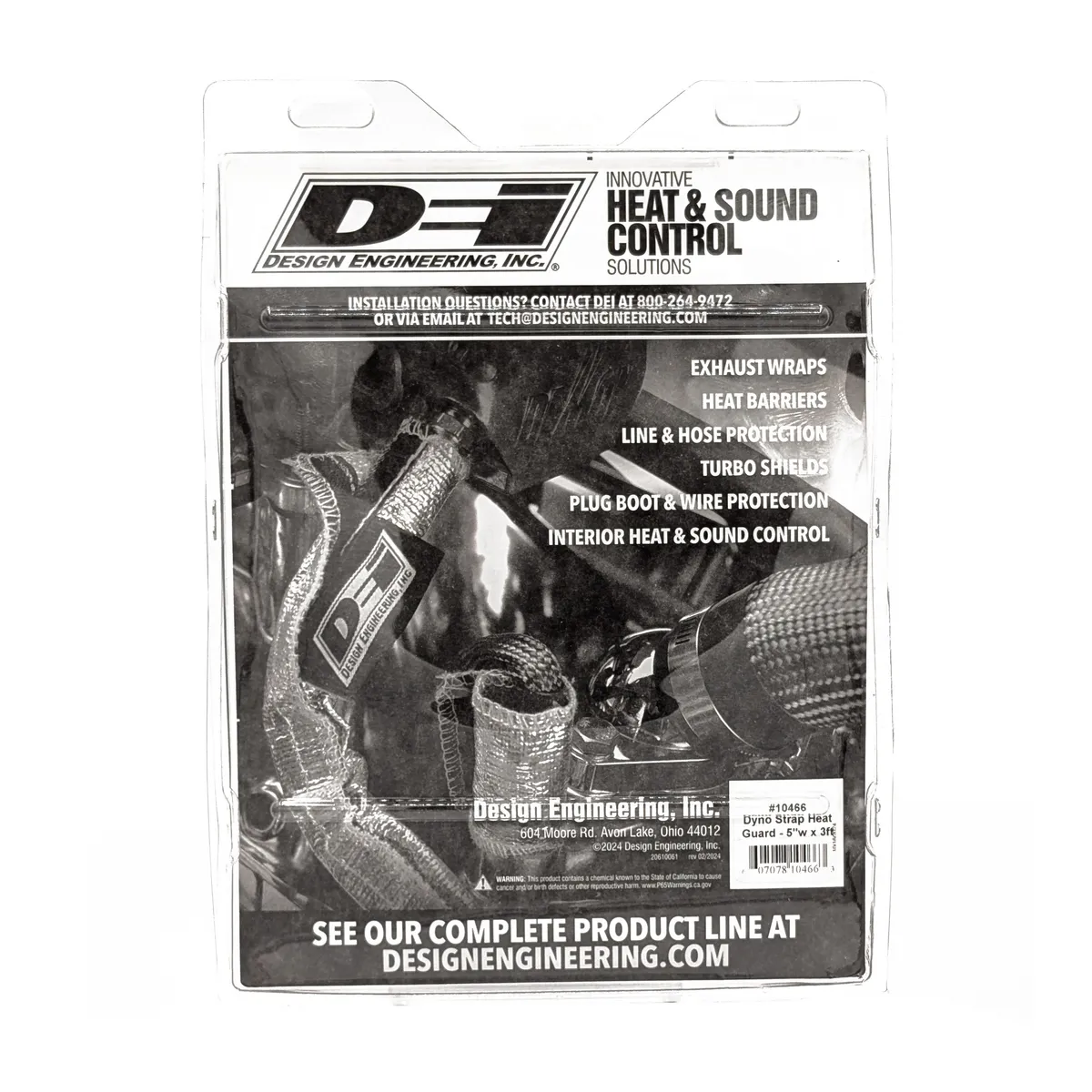 DEI 10466 Dyno Strap Heat Guard 010466 product image