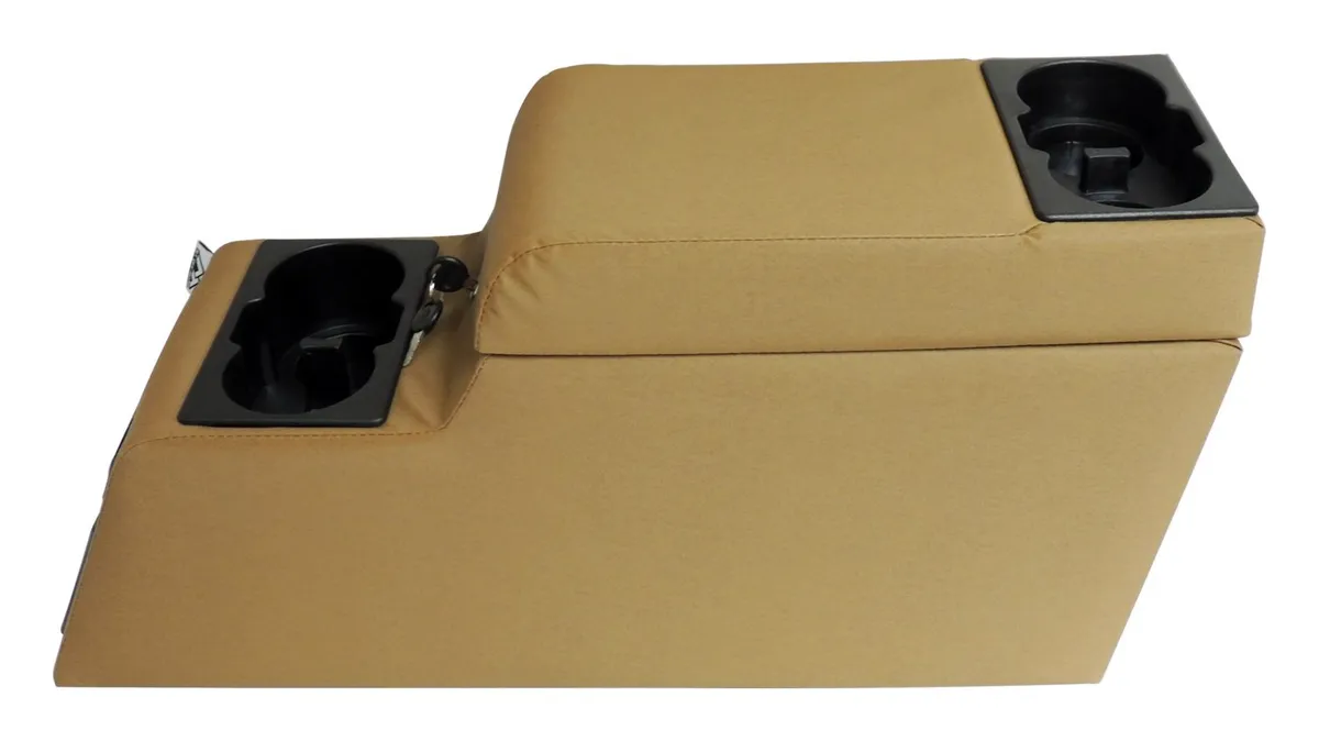 Locking Center Console 1976-1983 CJ-5;1976-1986 CJ-7;1981-1986 CJ-8;1987-1995 YJ Wrangler; product image