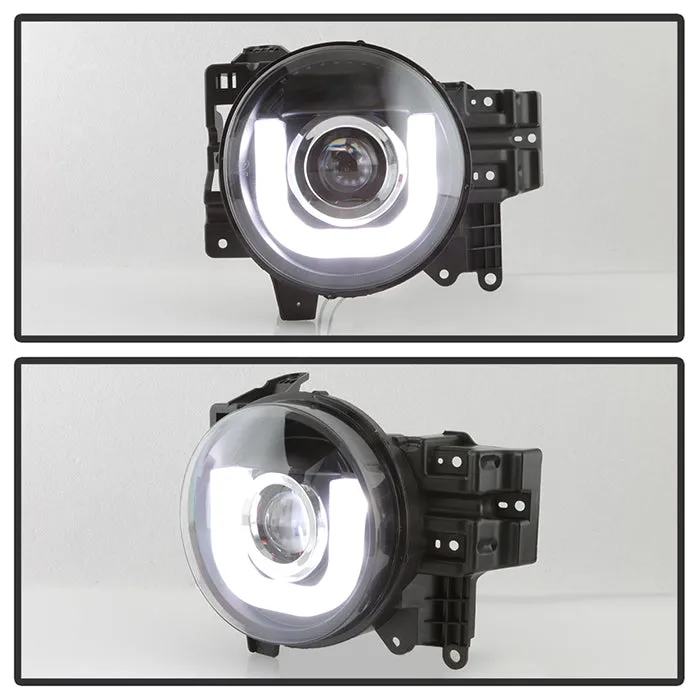 Spyder Signature Toyota FJ Cruiser 07-14 Projector Headlights - Halogen Model Only Not Compatible With XenonHID Model - 3D DRL LED - Black product image