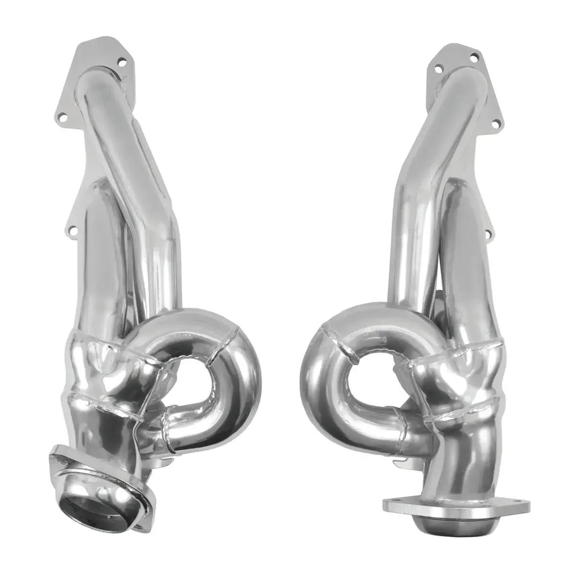 Dodge Ram 1500 Truck 5.7 Hemi 1-3/4 Shorty Exhaust Headers Polished Silver Ceramic 09-18 product image
