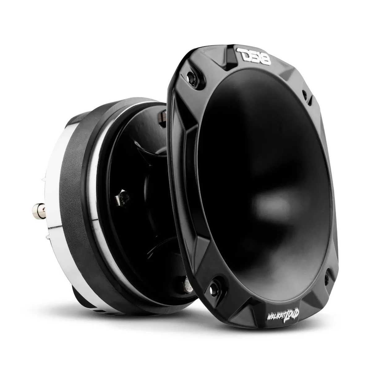 DS18 2” | 320 Watts | 2” Titanium vc | 8î© | Short Horn | Pro-D1 + Pro-Ha52/Bk 1” vc Horn Driver With 1” Throat