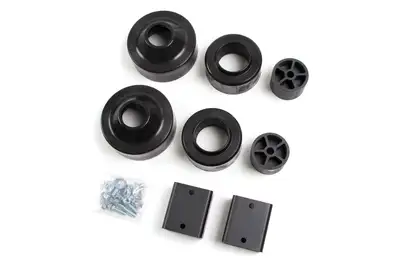 Zone Offroad 2007-2011 Jeep JK 2dr/4dr 2 Suspension Lift Kit - Front Coil Spacer Rear Coil Spacer - Nito Shocks