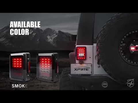 LED Tail Lights for Jeep Wrangler JK | Bold Series product image