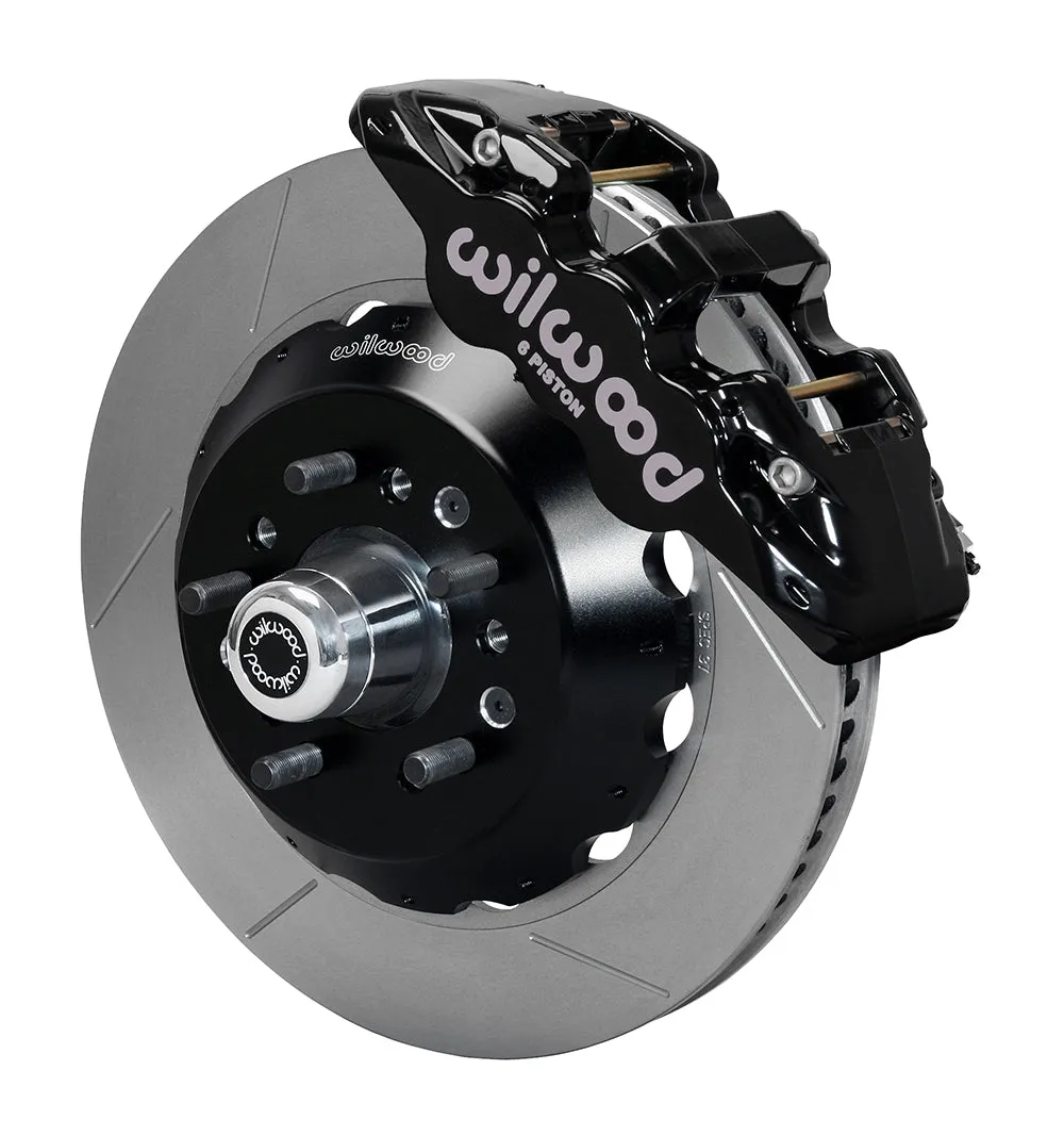 1960 - 1982 Buick, Chevrolet, Ford, GMC, Mercury, Oldsmobile, Pontiac AERO6 Big Brake Front Brake Kit - 140-15053 product image