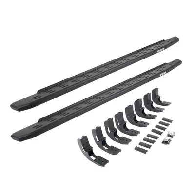 Go Rhino Go Rhino 69604880PC - RB30 Running Boards with Mounting Bracket Kit - Textured Black