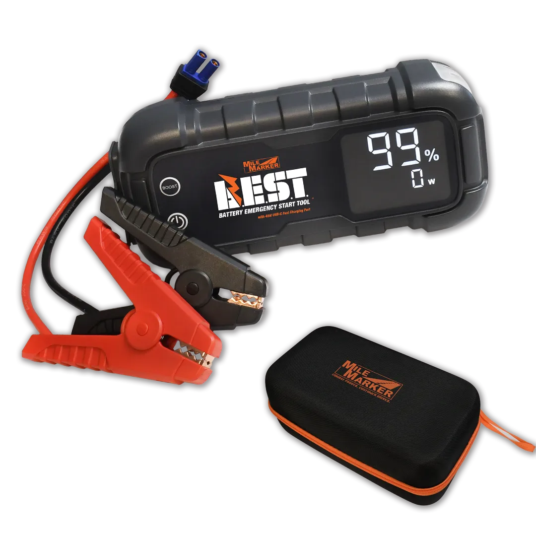 Mile Marker 32001 B.E.S.T. - Battery Emergency Start Tool, Heavy Duty Jump Starter product image
