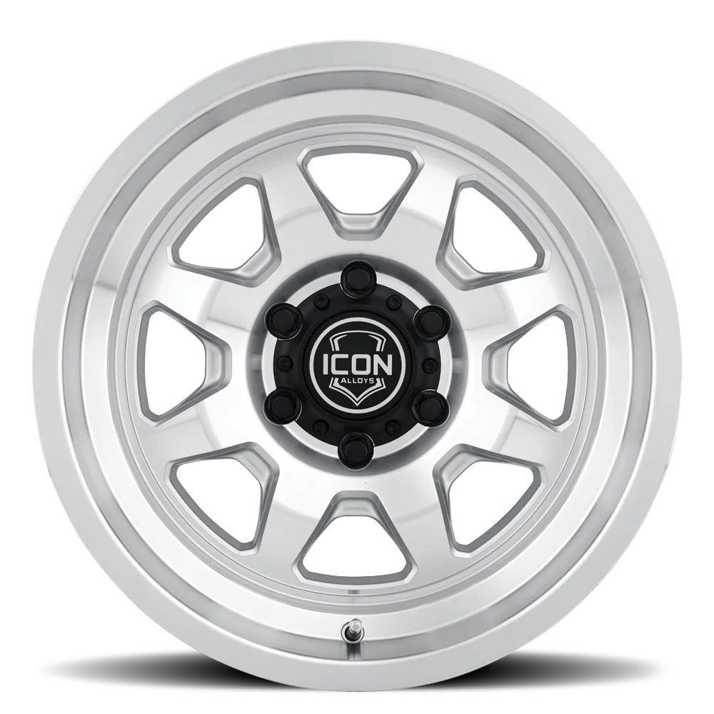 ICON Alloys Nuevo, Satin Black, 17 x 8.5 / 5 x 5, -6mm Offset, 4.5" BS product image