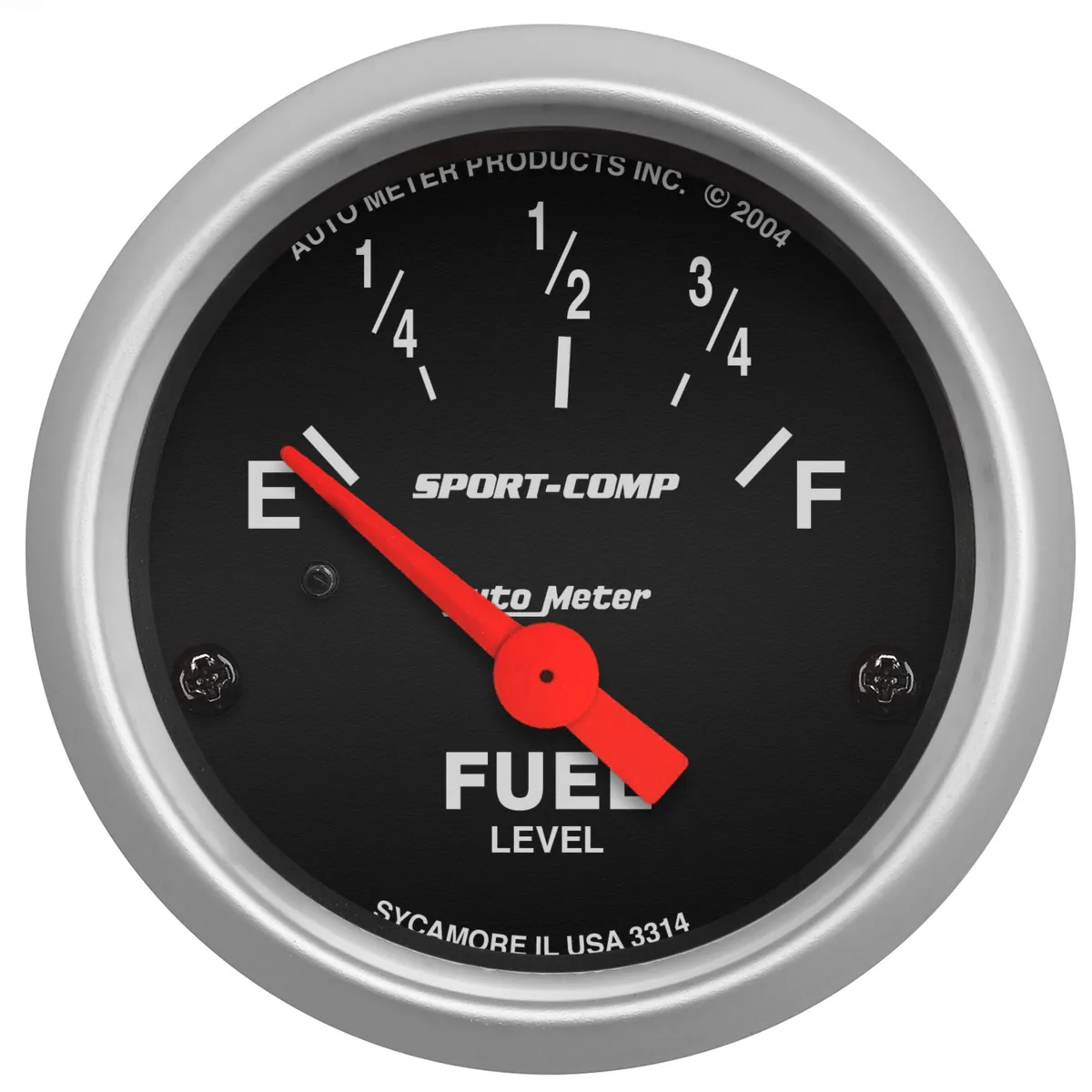 Gauge, Fuel Level, 2 1/16", 0OE to 90OF, Elec, Sport-Comp product image