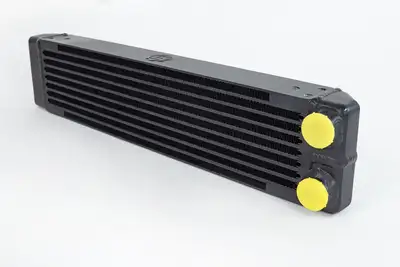 CSF Cooling - Racing & High Performance Division CSF Cooling - Racing & High Performance Division 8201 Universal Dual-Pass Oil Cooler / RS Porsche / M22 x 1.5 / 22L x 4.75H x 2.16W