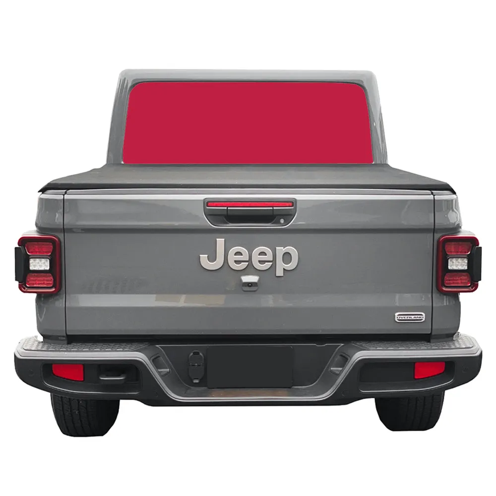 Flame Red Rear Window Decal product image