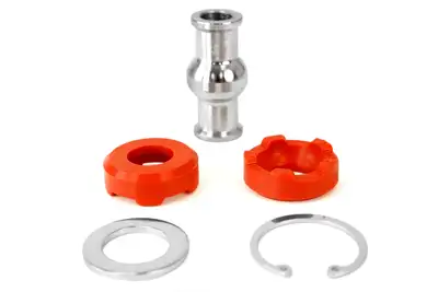 TeraFlex JK Rear Upper Frame End (Long Arm Axle End) Flexarm Joint Repair Kit Red Bushing