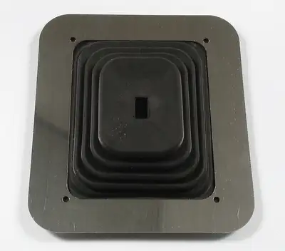 Mr Gasket Large Square Shifter Boot