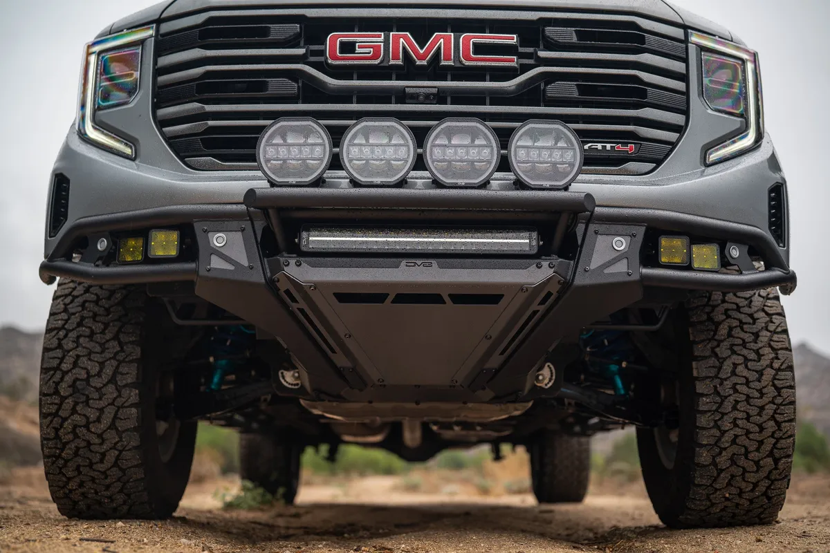 DV8 2022-2025 GMC Sierra 1500 Tube Front Bumper FBGC1-04 product image