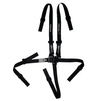 Ultrashield Harness 5PT JR QM 2IN LL Pull Up Adjust Black