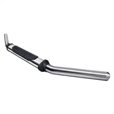 Black Horse Off Road 1321 Pathfinder Rear Bumper Guard Single Tube With Pad Stainless Steel