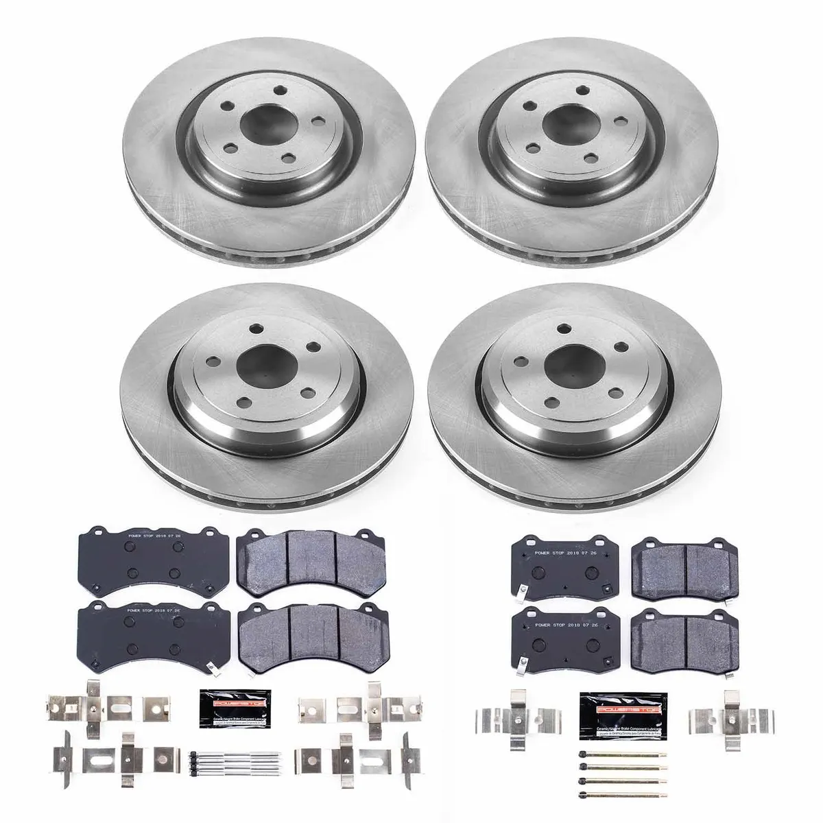 Track Day Kit-Stage 1 Kit For Track Day Enthusiasts: Rotors And Pads-For Use W/Street Tires product image