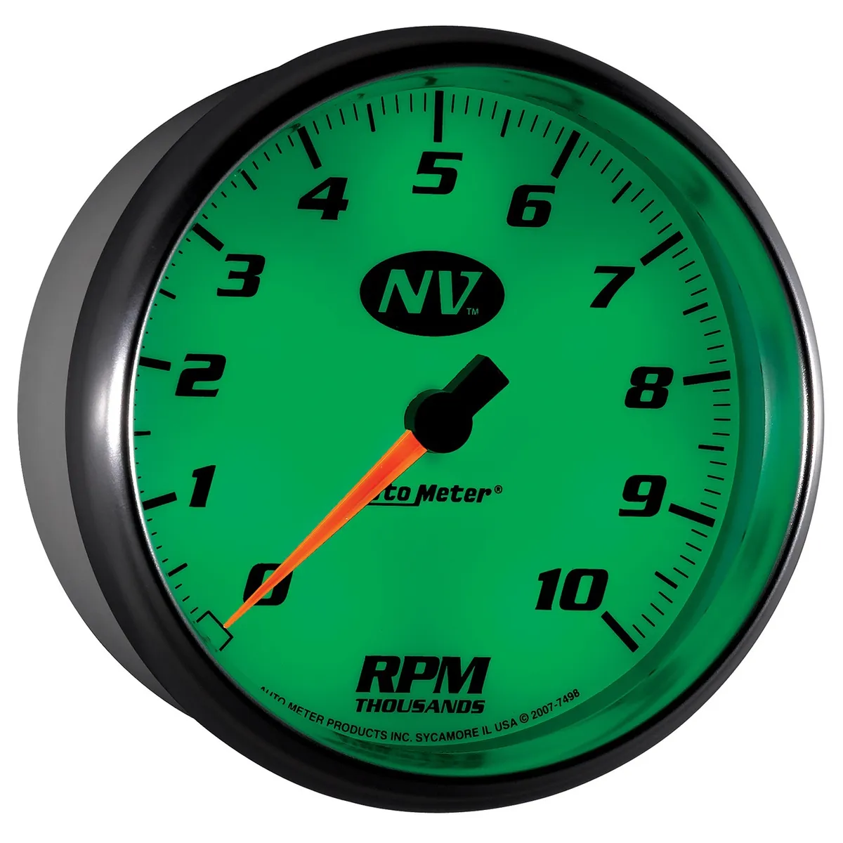 Gauge, Tachometer, 5", 10k RPM, In-Dash, NV product image