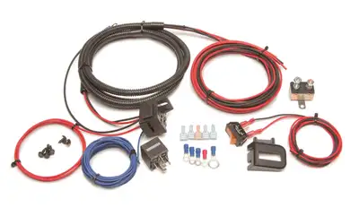 Painless Wiring Auxiliary Light Relay Kit; Incl. Lighted Switch; Wiring Harness; 30 Amp Relay; Terminals;