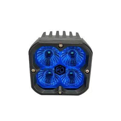 Vivid Lumen Industries FNG 3 Intense Blue 3 Inch 20W Flood Light Pods Each Vivid Lumen