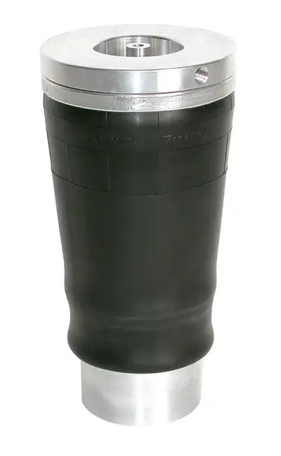 Ridetech Ridetech 9100 Tapered Rolling Sleeve Air Spring 6.5 Inch Diameter W/ 1/4 Inch NPT Port Length Is 5.25 Inch Minimum 10 -10.5 Inch Ride Height And 15 Inch Maximum Load Capacity Is 2000 LbsAt 100 Psi Ridetech