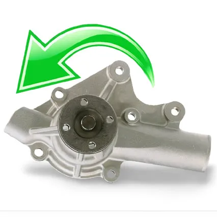 1746 1985-1986 CJ7 1987-1992 Jeep Wrangler Cherokee Wagoneer 150/2.5L 258/4.2L CCW 3.75" water pump product image