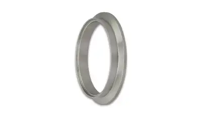 Vibrant Performance Turbo Outlet Flange; 3.4MM Apex W; 13.3MM Thickness; 91.95MM Flange OD; 3MM Tube Recess ID; 1.5MM Tube Recess Depth; 73.8MM Port ID; For GT37/40; 304 Stainless Steel;