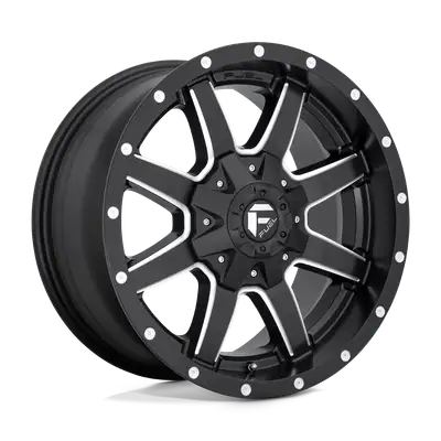 KMC Wheels Maverick 17x9 6x135.006x139.70 Matte Black Milled 1 mm