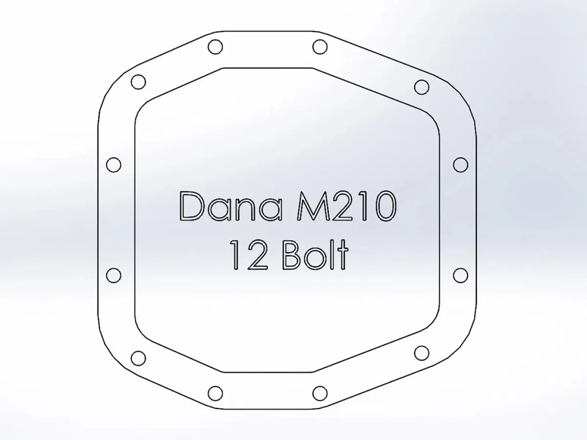 aFe POWER Pro Series Front Differential Cover Black Jeep Wrangler (JL) 18-25/ Gladiator (JT) 20-25 (Dana M210) product image