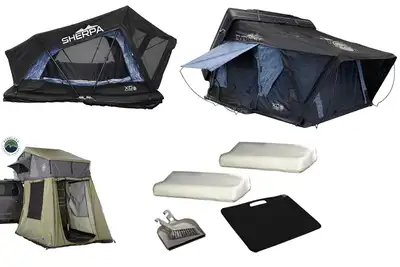 Overland Vehicle Systems Overland Vehicle Systems Rooftop Tent and Comfort Kit