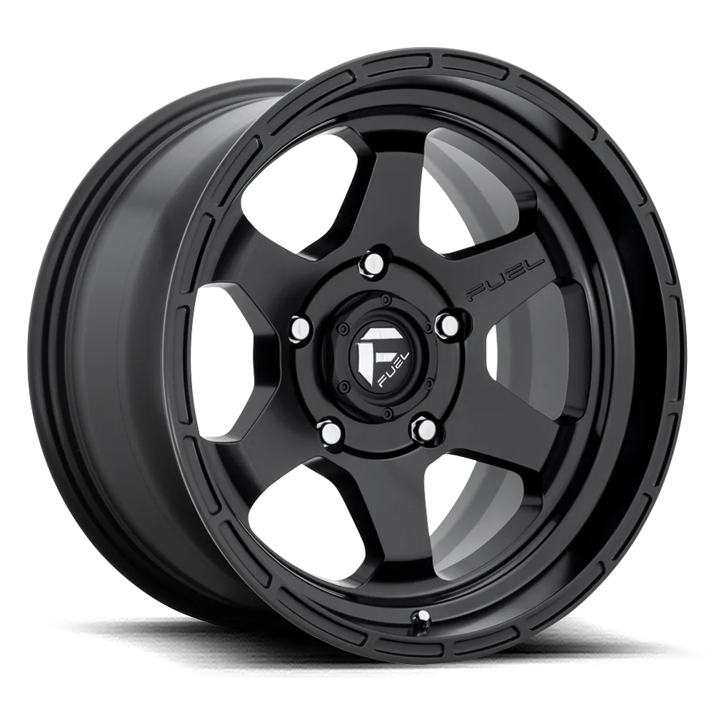 Aluminum Wheels 17X9 Shok D664 6 On 139.7 Matte Black 106.1 Bore 20 Offset Fuel Off Road Wheels product image