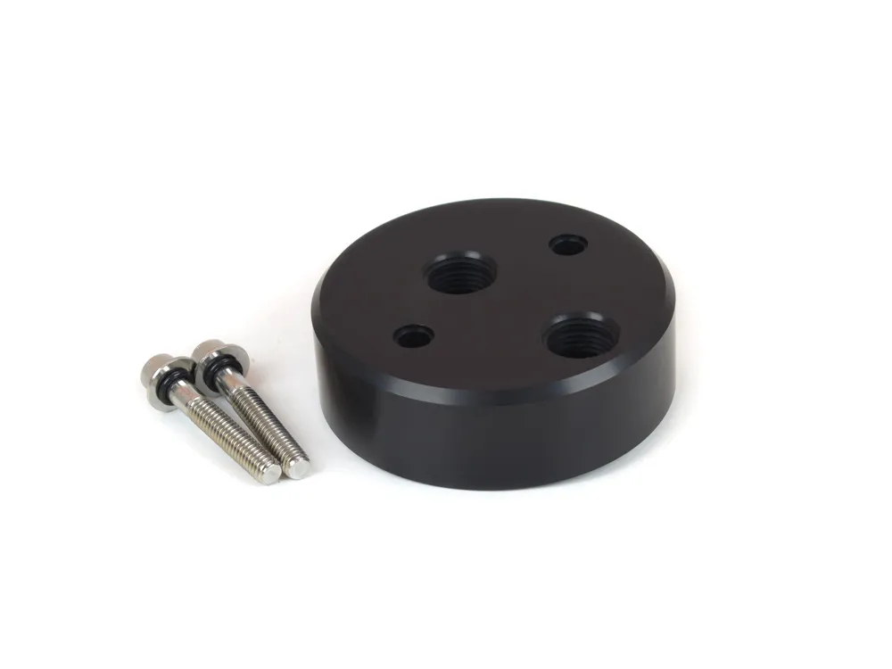 Canton 22-584 Canton 22-584 Alum Remote Oil Filter Adapter BBC Gen 5/6 Straight Ports product image