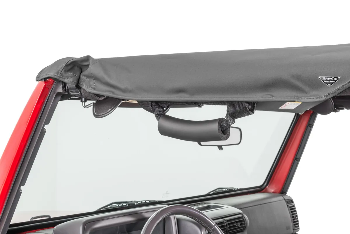 Jeep TJ Bimini Top For 97-06 Wrangler TJ and TJ Unlimited Black Diamond MasterTop product image