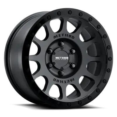 Method Race Wheels Aluminum Wheels 18x9 NV MR305 Bolt Pattern 5 On 150 Offset 25 Lip Size 1.38 Double Black MB Method