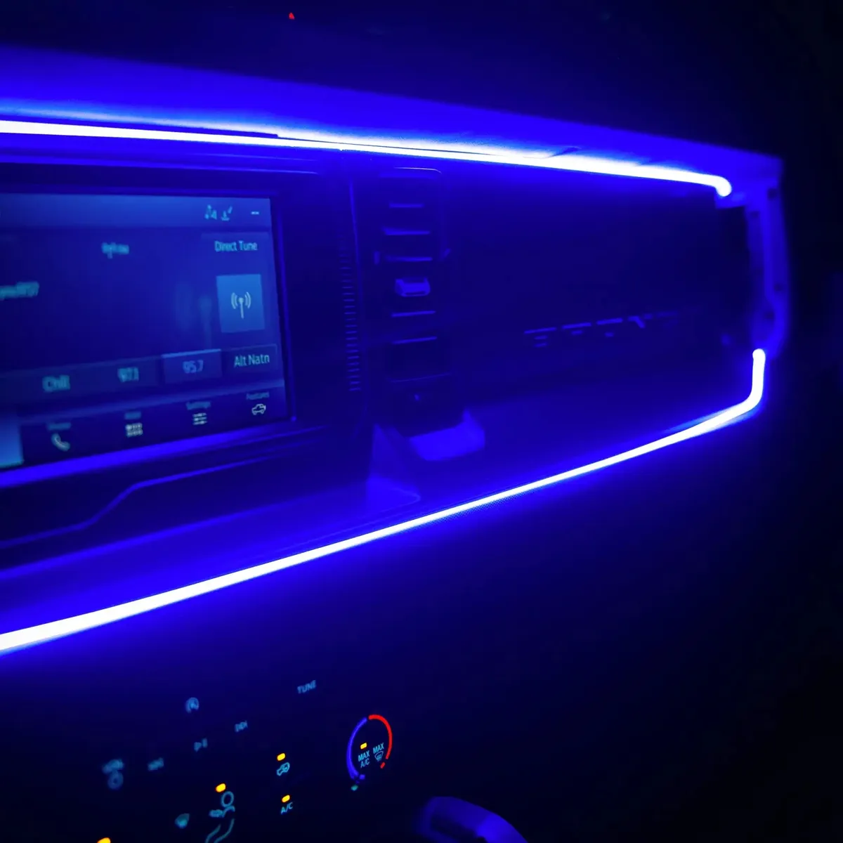 2021-2025 Ford Bronco Dynamic ColorSHIFT LED Dash Kit - USB Plug & Play Interior Lighting product image