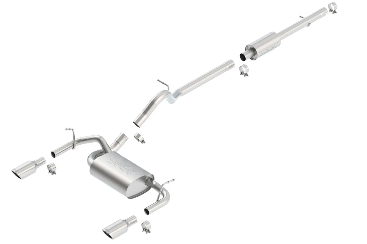 Borla Performance Touring Dual Cat-Back Exhaust System w/Polished Tip product image