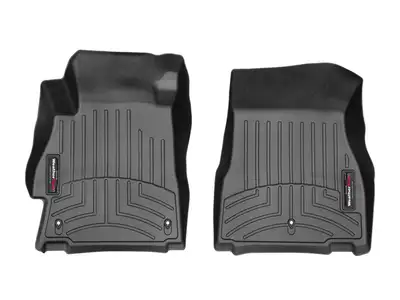 Weathertech Black Front FloorLiner Nissan Versa 2020 +