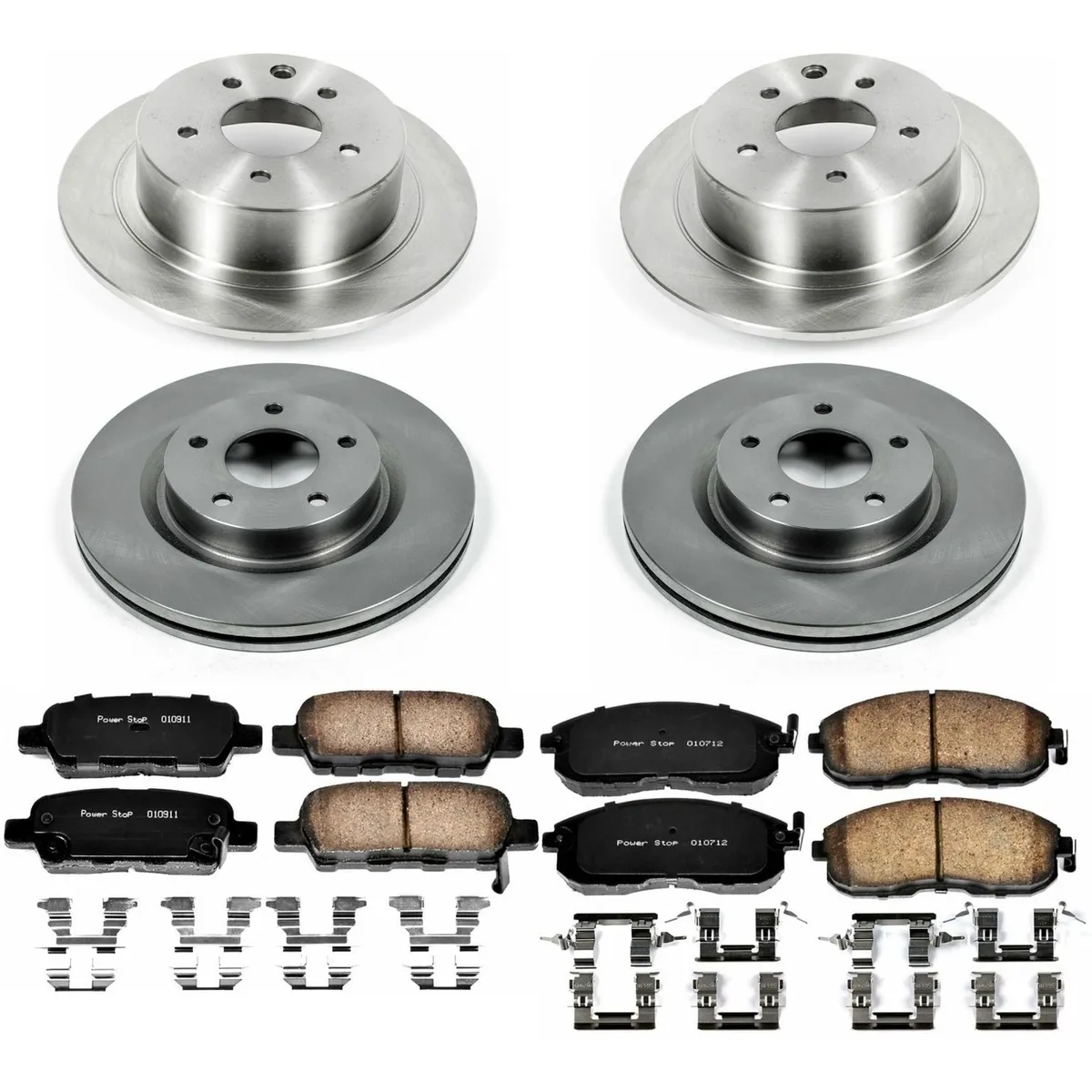 Z17 Direct Replacement Kit: Rotors; Ceramic Pads W/Hardware product image