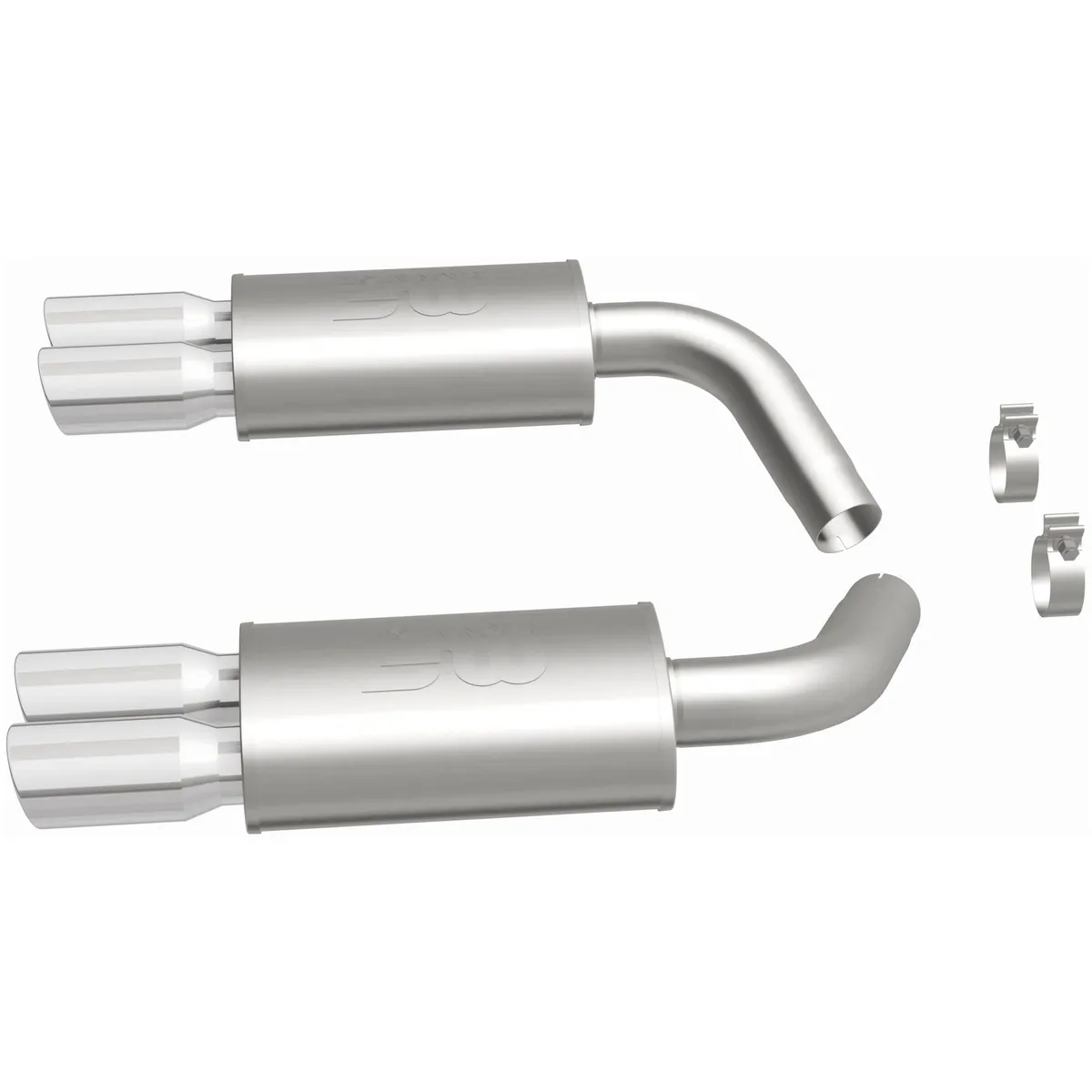MagnaFlow 1992-1996 Chevrolet Corvette Street Series Axle-Back Performance Exhaust System product image