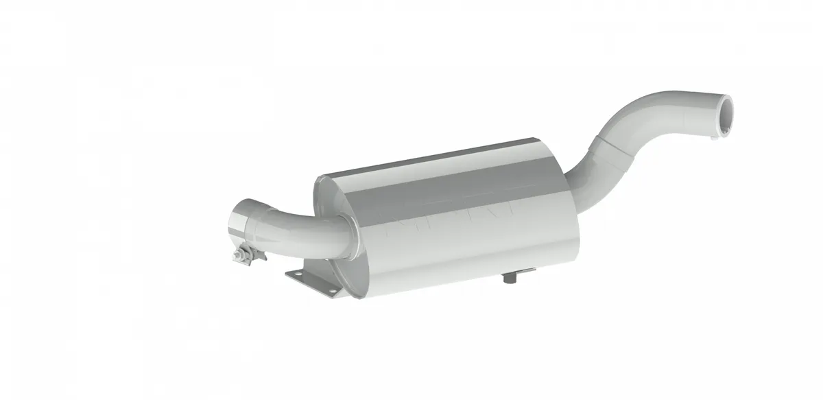 Single Slip-On Exhaust Pipe For Can-Am 2019-2021 Maverick Sport Series MBRP product image