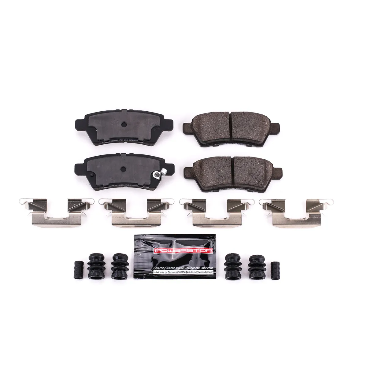 Rear Z23 Evolution Sport Carbon Fiber Infused Ceramic Brake Pads product image