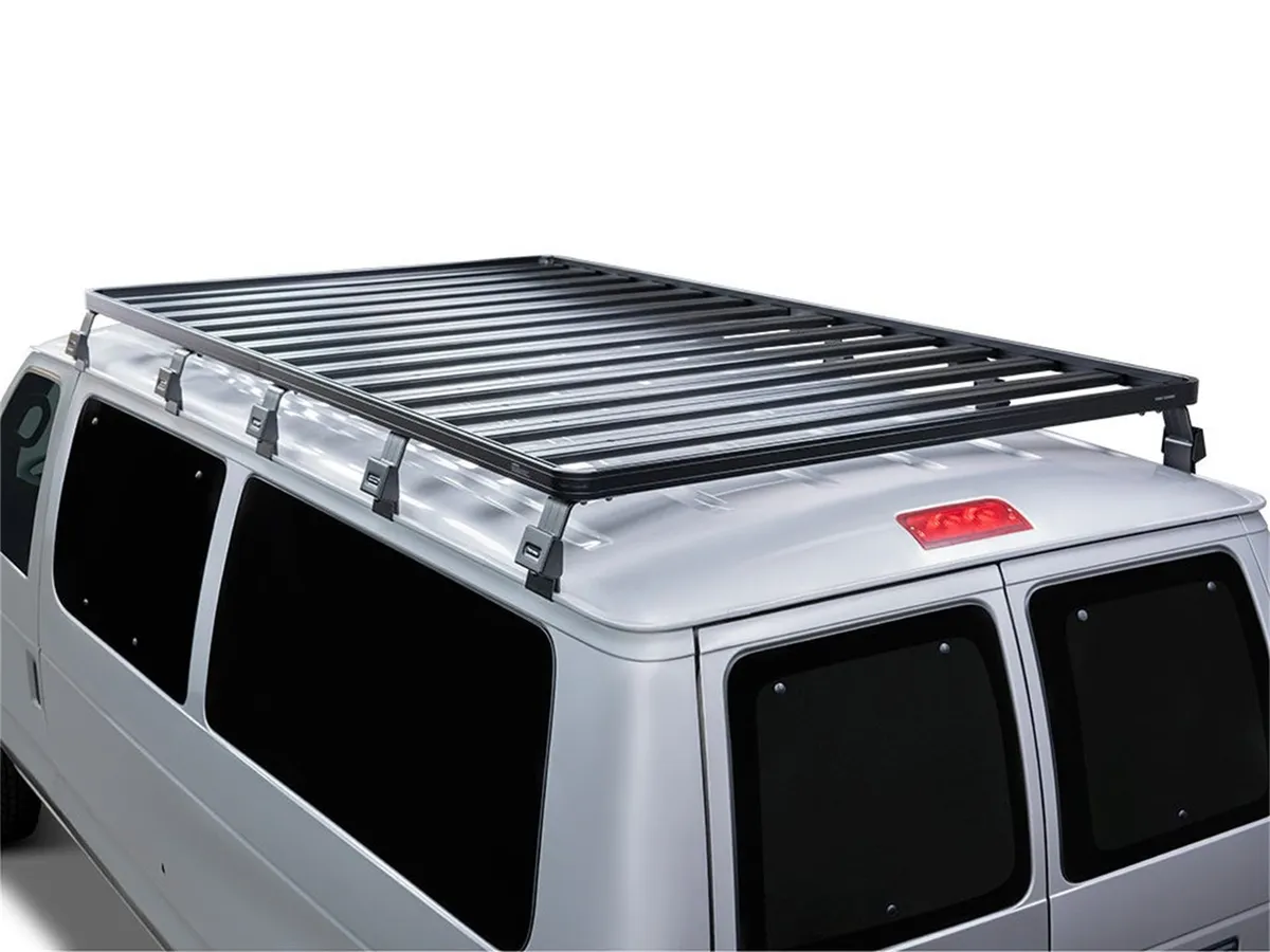 Ford E150E250E350 Regular Cab 1992-2014 Slimline II Roof Rack Kit - by Front Runner product image