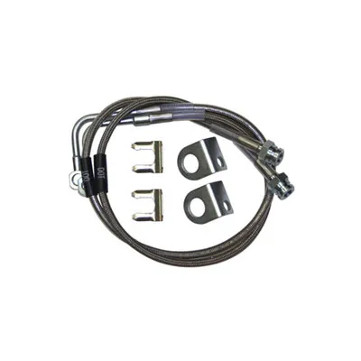 JK Extended Front/Rear DOT Approved Brake Line Kit 07-18 Wrangler Jk/Jku Synergy Mfg product image